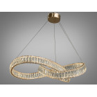 Люстра стельова LED Diasha 536/800G, 180W, золото, кришталева, для коридору, вітальні, кухні, офісу Люстра стельова LED Diasha 536/800G, 180W, золото, кришталева, для коридору, вітальні, кухні, офісу