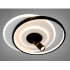 Сучасна LED-люстра Diasha 5531WH+BK dimmer білий + чорний, 64 Вт, з пультом і димером, 47 см Сучасна LED-люстра Diasha 5531WH+BK dimmer білий + чорний, 64 Вт, з пультом і димером, 47 см