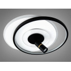 Сучасна LED-люстра Diasha 5531WH+BK dimmer білий + чорний, 64 Вт, з пультом і димером, 47 см Сучасна LED-люстра Diasha 5531WH+BK dimmer білий + чорний, 64 Вт, з пультом і димером, 47 см