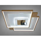 Сучасна LED люстра Diasha 5533WH+G dimmer біло-золота 70W з поворотним механізмом Сучасна LED люстра Diasha 5533WH+G dimmer біло-золота 70W з поворотним механізмом