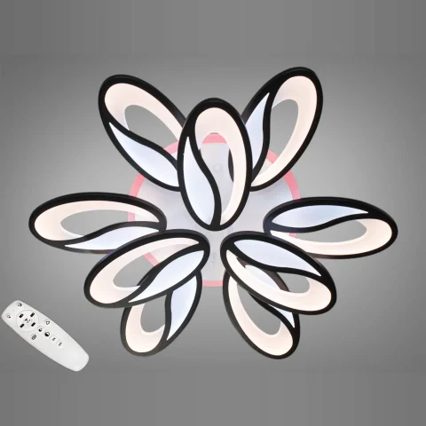 Світильник світлодіодний Linisoln 5565/6+3 BK LED-3 COLOR Dimmer