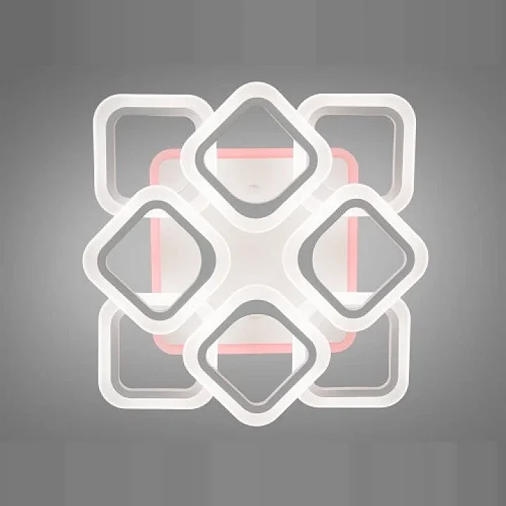 Люстра 5588-4+4S WH LED-3