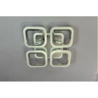 Люстра Linisoln 5588-4S CH LED-3 LED з димером, хром/графіт 3 лампи Люстра Linisoln 5588-4S CH LED-3 LED з димером, хром/графіт 3 лампи
