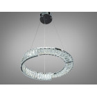 Підвісна LED люстра Diasha 561/500CH з кришталем, хром, 55 W, з пультом, освітлення 10-18 м2 Підвісна LED люстра Diasha 561/500CH з кришталем, хром, 55 W, з пультом, освітлення 10-18 м2