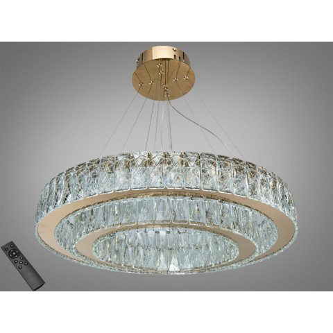 Люстра LED Diasha 575/600+420G золото 105 Вт пульт Люстра LED Diasha 575/600+420G золото 105 Вт пульт