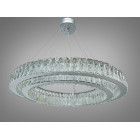 Люстра підвісна LED Diasha 575/800+620HR хром 152 Вт пульт Люстра підвісна LED Diasha 575/800+620HR хром 152 Вт пульт