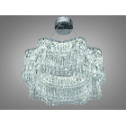 Підвісна LED-люстра Diasha 576/600HR, кришталь, пульт, 85 W, 58 см, 0-16m2 Підвісна LED-люстра Diasha 576/600HR, кришталь, пульт, 85 W, 58 см, 0-16m2