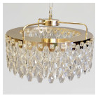 Золота кришталева LED люстра 582-500GD Artlight діаметром 50 см Золота кришталева LED люстра 582-500GD Artlight діаметром 50 см