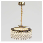 Золота кришталева LED люстра 582-500GD Artlight діаметром 50 см Золота кришталева LED люстра 582-500GD Artlight діаметром 50 см