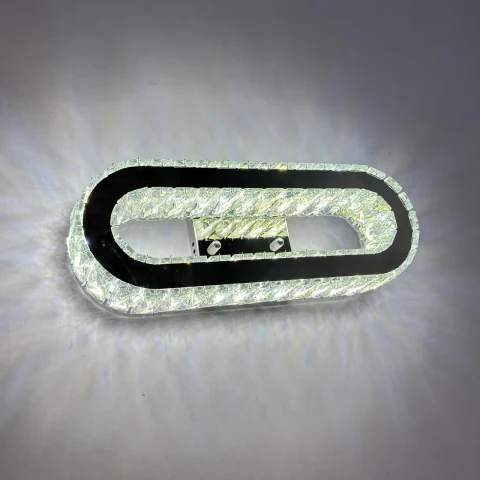 Сучасний настінний LED світильник Linisoln 582 B-400 CH хром 50W, 40 см