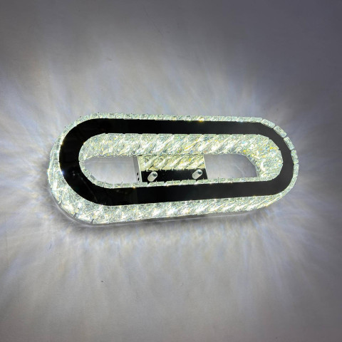 Сучасний настінний LED світильник Linisoln 582 B-400 CH хром 50W 40 см до 10 м2