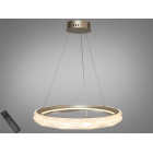 LED-люстра кільце Diasha 583-600G золото, 95 Вт, з пультом, 60 см, до 17 м2