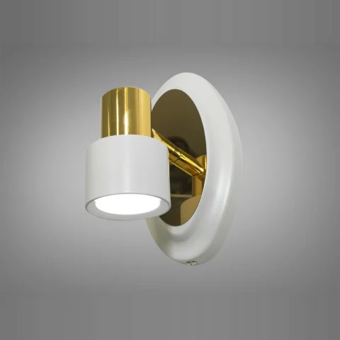 Підсвічування для дзеркал Diasha 5878/1 3W LED, 1 лампа, 165 lm, 3200/4100/6000K, металеве, поворотне, IP20