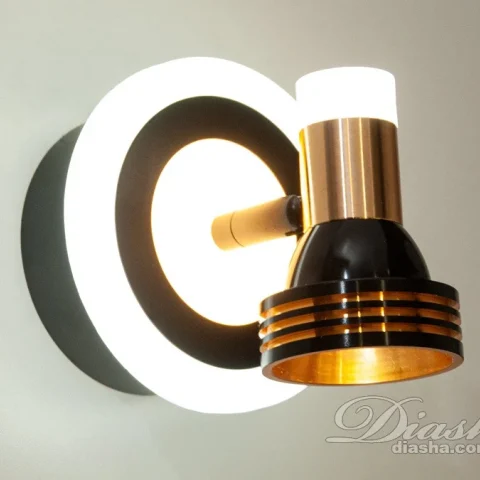 Підсвічування для дзеркал Diasha 5879/1 11W LED, 605 лм, металеве, поворотне, IP20