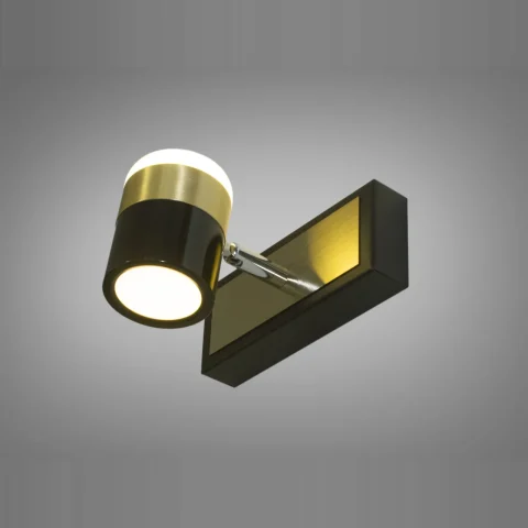 Світильник підсвічування Diasha 5970/1 LED 4W, латунь, поворотний механізм, IP20 (для дзеркал та картин)