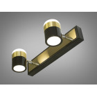 Підсвічування для дзеркал Diasha 5970/2, 8W, латунь, LED, 2 лампи, IP20, 30 см, сучасний стиль Підсвічування для дзеркал Diasha 5970/2, 8W, латунь, LED, 2 лампи, IP20, 30 см, сучасний стиль