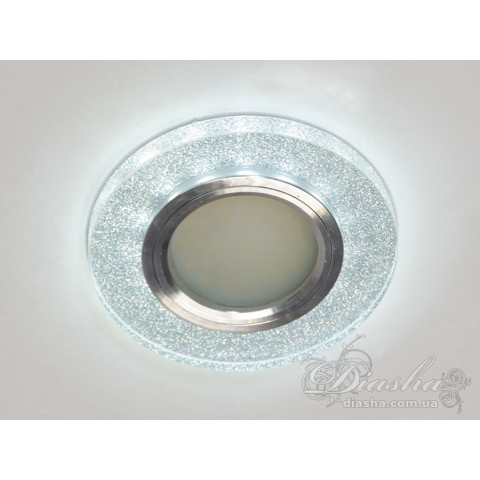 Світильник вбудований LED Diasha 6013FS MR16, 40W, металевий каркас, діаметр 9 см, висота 0,8 см, сучасний стиль для дому