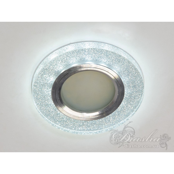 Світильник вбудований LED Diasha 6013FS MR16, 40W, металевий каркас, діаметр 9 см, висота 0,8 см, сучасний стиль для дому Світильник вбудований LED Diasha 6013FS MR16, 40W, металевий каркас, діаметр 9 см, висота 0,8 см, сучасний стиль для дому
