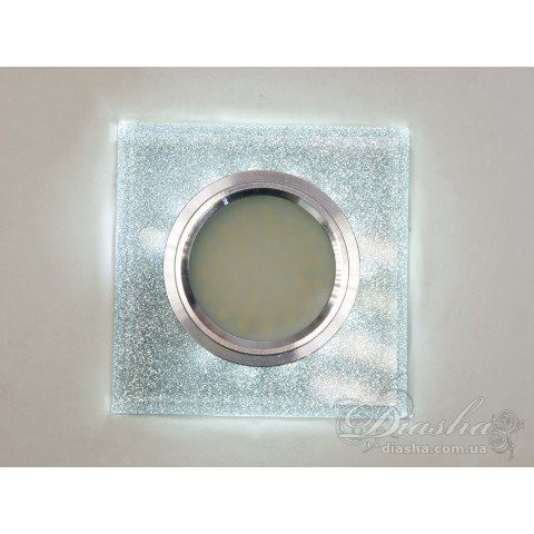 Світильник Diasha 6017FS LED, 40W, діаметр 9 см, патрон G5.3, MR16, метал, скло, для внутрішнього використання