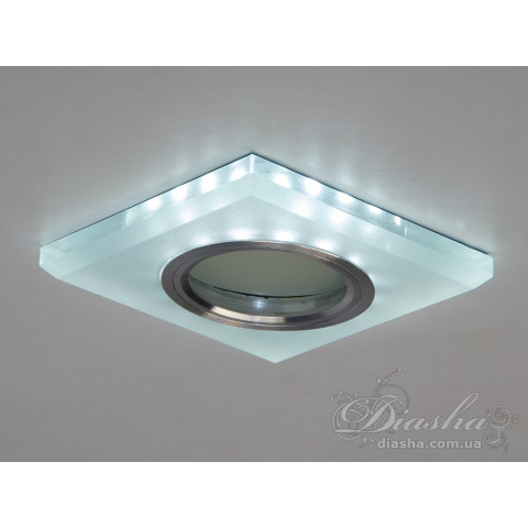 Точковий світильник LED Diasha 6017GS MR16, 3W, металевий каркас, діаметр 9 см, IP20