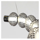 Світлодіодна люстра підвісна Artlight 6078/525 з димчастими скляними плафонами, 30W Світлодіодна люстра підвісна Artlight 6078/525 з димчастими скляними плафонами, 30W