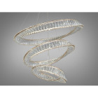 Люстра кршталеві кільця Linisoln 6105-80*60*40 FG метал, кришталь LED 150Вт 20-25м² 100-50см Люстра кршталеві кільця Linisoln 6105-80*60*40 FG метал, кришталь LED 150Вт 20-25м² 100-50см