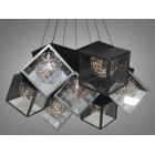 Люстра стельова LED Diasha 6188-7 Loft, 28W, чорний, сучасний стиль, висота 40 см, вага 6,8 кг Люстра стельова LED Diasha 6188-7 Loft, 28W, чорний, сучасний стиль, висота 40 см, вага 6,8 кг