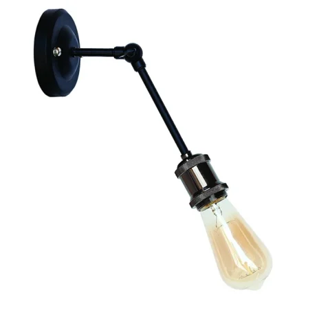 Бра настінне Levistella 752WG1104-1, E27, 60W, чорний метал, сучасний стиль