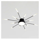 Світлодіодна люстра стельова Artlight 6472/12, 15 Вт, чорна Світлодіодна люстра стельова Artlight 6472/12, 15 Вт, чорна