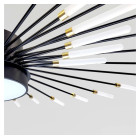 Світлодіодна люстра стельова Artlight 6472/42BK, 37 Вт, чорна Світлодіодна люстра стельова Artlight 6472/42BK, 37 Вт, чорна