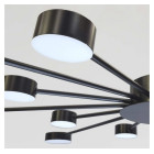 Світлодіодна люстра стельова Artlight 6473/16 з круглими плафонами, 100 Вт