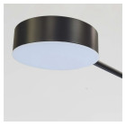 Світлодіодна люстра стельова Artlight 6473/8 з вісьмома круглими плафонами, 50 Вт