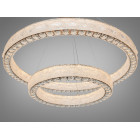 LED підвісна люстра Diasha 662/800+500GD 2 кільця золото 142Вт пульт LED підвісна люстра Diasha 662/800+500GD 2 кільця золото 142Вт пульт