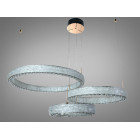 Сучасна підвісна LED-люстра Diasha 662/800+600+400GD золото, 3 кільця, 195W, 140 см, 20-35m2 Сучасна підвісна LED-люстра Diasha 662/800+600+400GD золото, 3 кільця, 195W, 140 см, 20-35m2