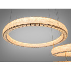 Сучасна підвісна LED-люстра Diasha 662/800+600+400GD золото, 3 кільця, 195W, 140 см, 20-35m2 Сучасна підвісна LED-люстра Diasha 662/800+600+400GD золото, 3 кільця, 195W, 140 см, 20-35m2