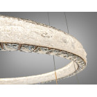 Сучасна підвісна LED-люстра Diasha 662/800+600+400GD золото, 3 кільця, 195W, 140 см, 20-35m2 Сучасна підвісна LED-люстра Diasha 662/800+600+400GD золото, 3 кільця, 195W, 140 см, 20-35m2