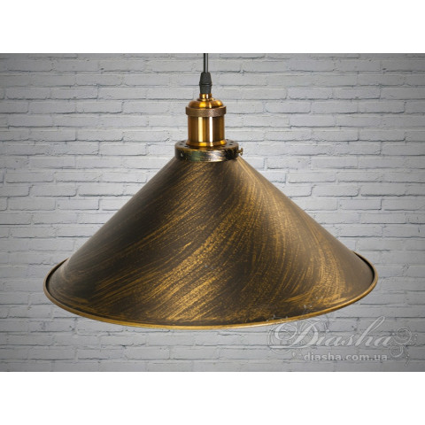Світильник підвісний E27 Diasha 6855-360-BK-G Loft, 40W, чорний, для кухні, висота 109 см, IP20