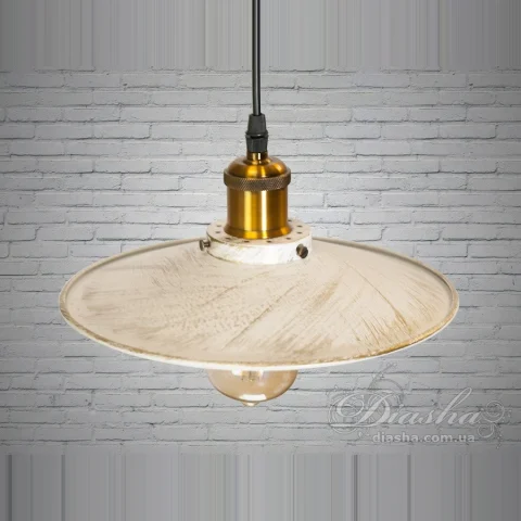 Світильник підвісний E27 Diasha 6856-260-WH-G Loft, 40 Вт, регульована висота