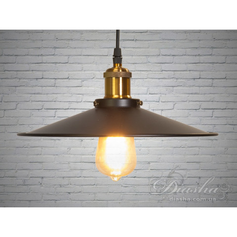 Світильник підвісний Diasha 6856-300BK Loft Edison, E27, 100 см, 30 см, стильний дизайн для офісу
