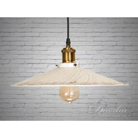 Світильник підвісний Diasha 6856-360-WH-G Loft, 0.8 кг, 37x37x7 см, стильний для інтер'єру в стилі Лофт