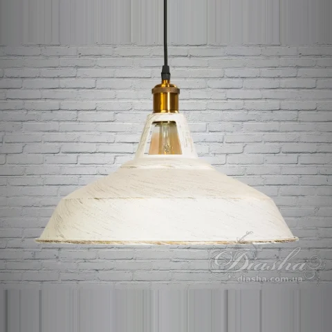 Світильник підвісний E27 Diasha 6857-390-WH-G Loft 115 см, 1 лампа