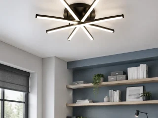 Світлодіодні Led люстри стельові