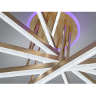 Стельова світлодіодна люстра Diasha 7010G LED 3color dimmer, пульт, 102 W, 65 см, 12-18m2 Стельова світлодіодна люстра Diasha 7010G LED 3color dimmer, пульт, 102 W, 65 см, 12-18m2