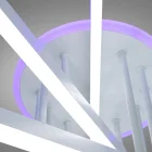 Люстра 7010WH LED 3color dimme