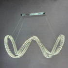 Люстра кришталева над столом Linisoln 7115/100 CH метал, кришталь, LED, 120Вт*2, висота 45-120 см, ширина 97*36 см Люстра кришталева над столом Linisoln 7115/100 CH метал, кришталь, LED, 120Вт*2, висота 45-120 см, ширина 97*36 см