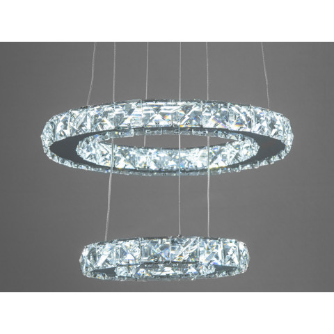 Люстра стельова LED Diasha 7206-3W/300+200HR 