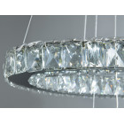 Світильник підвісний LED Diasha 7210/650+500HR, 50W, хром, сучасний стиль, регульована висота, пульт ДК Світильник підвісний LED Diasha 7210/650+500HR, 50W, хром, сучасний стиль, регульована висота, пульт ДК