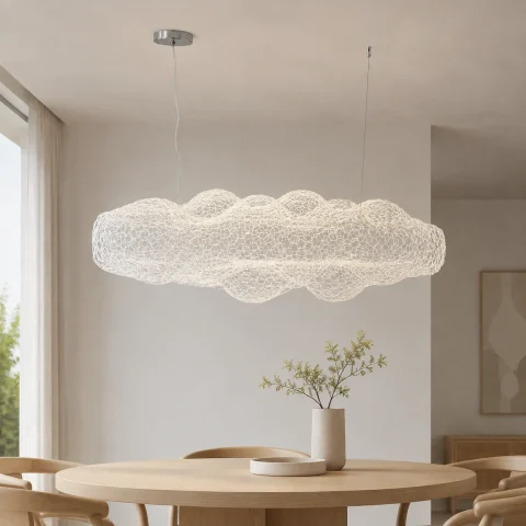 Дизайнерський підвісний LED-світильник-хмара Artlight YDD900/450 3,2 Вт, нейтральне світло, 90×50 см