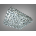 Елегантна кришталева стельова LED-люстра квадратної форми Diasha 7737/500x500CH, 82W, 4510 lm Елегантна кришталева стельова LED-люстра квадратної форми Diasha 7737/500x500CH, 82W, 4510 lm