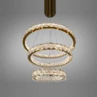 Кришталева люстра 7895/800+600+400S-gold